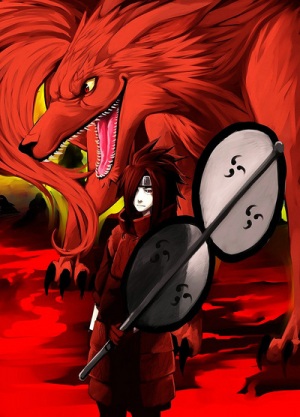 Madara a Kyuubi